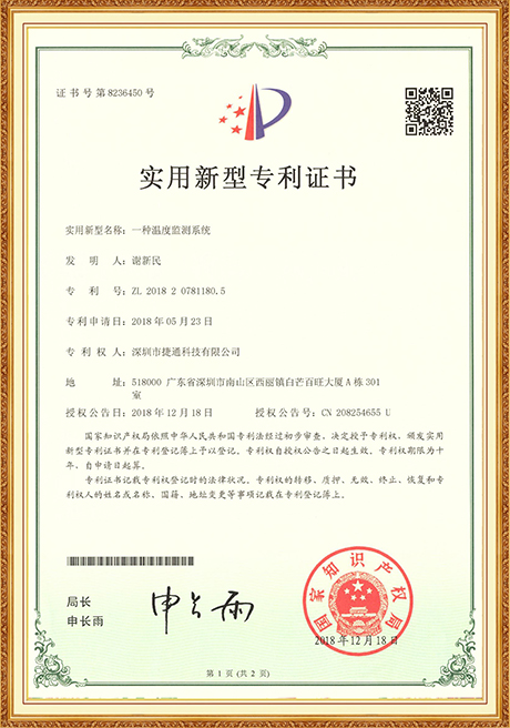 Certificate Of Honor