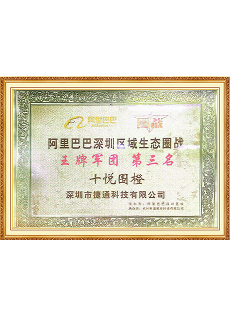 Certificate Of Honor